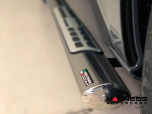 Jeep Wrangler JL Side Steps - Oval Running Boards - Black